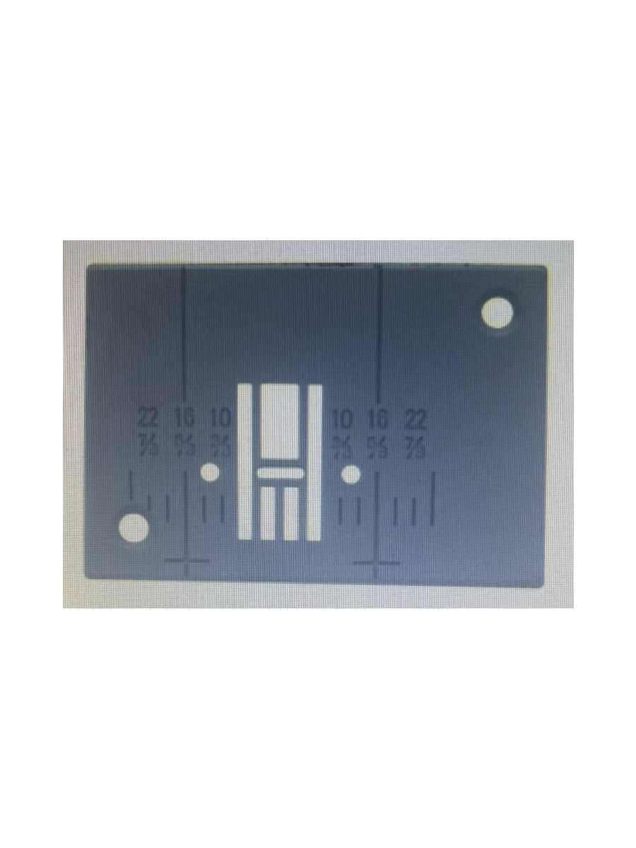 Игольная пластина для швейных машин Singer C5205 и других
