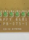 Плата электронная HAPPY 6680 PB-075-1 для бытовых швейных машин Babylock 7700